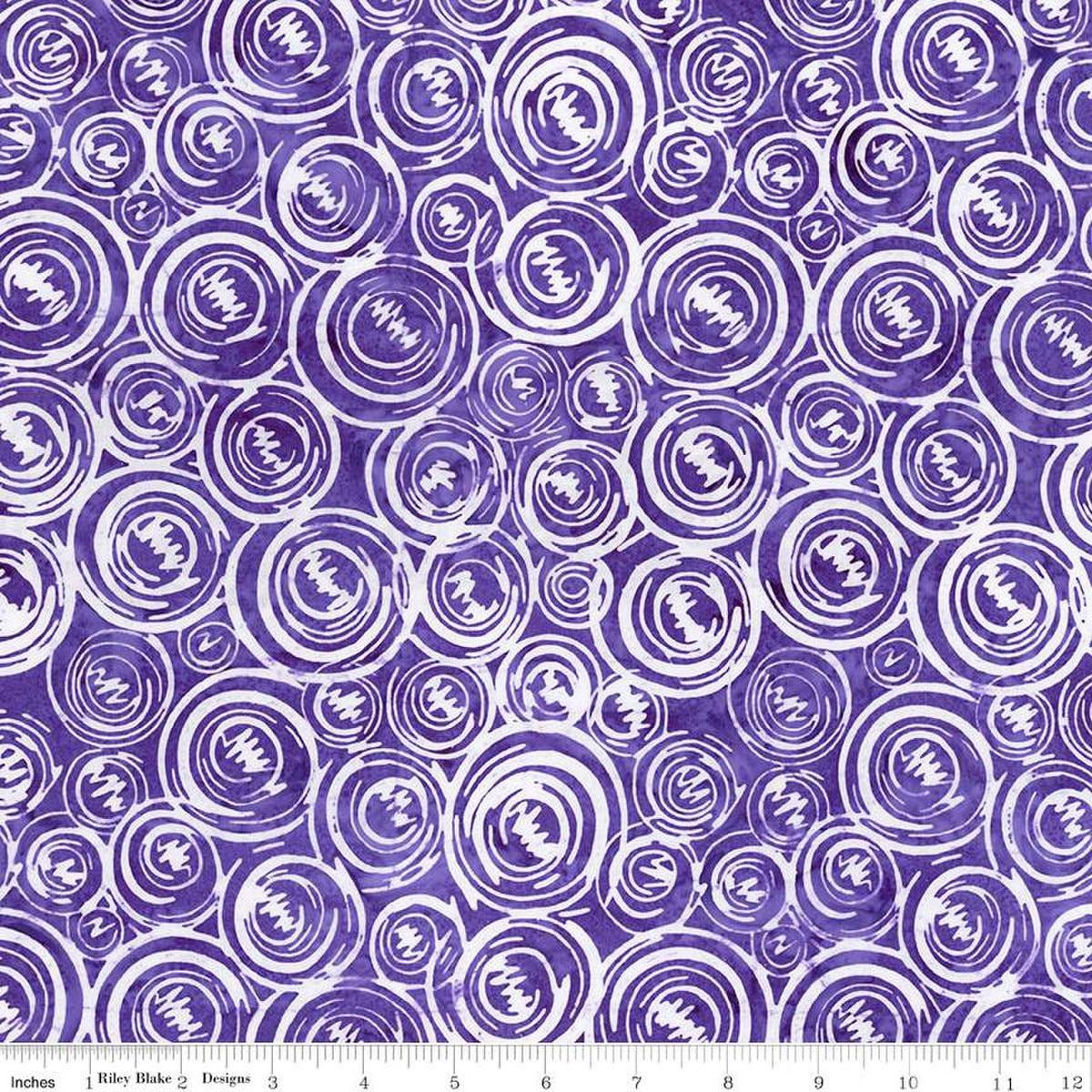 Good Vibrations Circles Purple Outburst - BT23312 - 186 - Riley Blake Designs - Nebraska Quilt Company - Good Vibrations Circles Purple Outburst - BT23312 - 186 - Riley Blake Designs