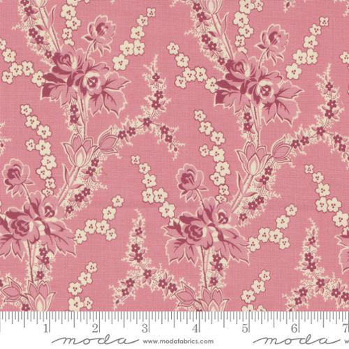 Goodnight Irene Florals Vines Carnation Pink - 31700 11 - Moda Fabrics - Nebraska Quilt Company - F2400623