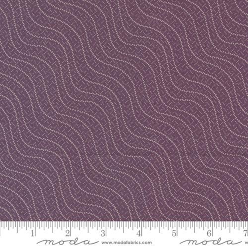 Goodnight Irene Making Waves Grape Purple - 1 Yard Cut - Verified! - 31708 19 - Moda Fabrics - Nebraska Quilt Company - F2400651