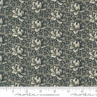 Goodnight Irene Tea Rose Florals Graphite Black - 31702 17 - Moda Fabrics - Nebraska Quilt Company - F2400630
