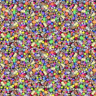 Halloween Parade Digital Packed Candy Multi Color - Y4113 - 55 - Clothworks - Nebraska Quilt Company - F08042