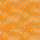 Halloween Parade Night Sky Orange - Y4116 - 36 - Clothworks - Nebraska Quilt Company - F08031