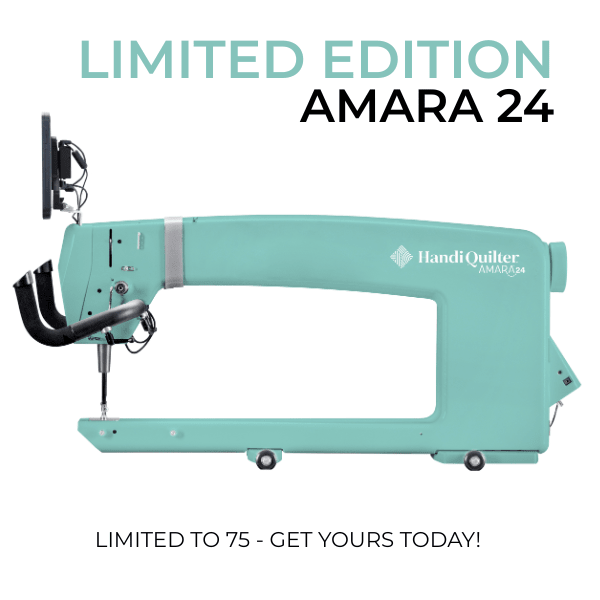 Handi Quilter Amara 24 with Pro - Stitcher and 12' Gallery2 Frame Limited Edition - Nebraska Quilt Company - M2502411