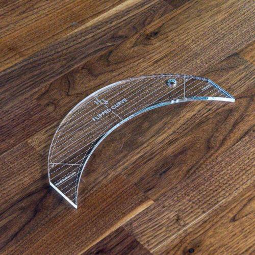 Handi Quilter Flipped Curve Ruler - Nebraska Quilt Company - Handi Quilter Flipped Curve Ruler