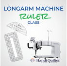 Handi Quilter Longarm Machine Ruler Class Friday, May 22nd, 2026 - 3 PM to 5 PM - Nebraska Quilt Company - EVE2502495