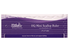 Handi Quilter Mini Scallop Ruler 8" x 3" - Nebraska Quilt Company - AHG00602