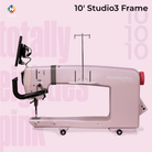 Handi Quilter Totally Eighties Pink Amara 20 with Pro - Stitcher and 12' Studio3 Frame - Nebraska Quilt Company - QM00125-0117HP-1