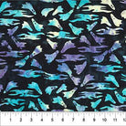 Happy Haunting Chosts & Clouds Olive Black - 83710 - 99 - Banyan Batiks - Nebraska Quilt Company - F260954