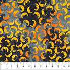 Happy Haunting Moon Tangerine - 83708 - 56 - Banyan Batiks - Nebraska Quilt Company - F260942