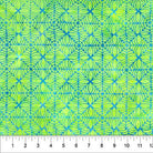 Happy Haunting Spider Web Teal - 83709 - 63 - Banyan Batiks - Nebraska Quilt Company - F260946