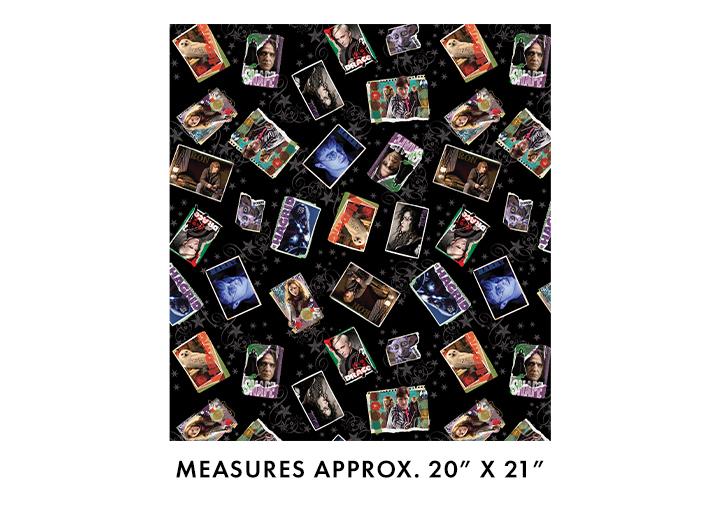 Harry Potter 2nd Edition Hallows Boxes Black - 15264-12 - Benartex - Nebraska Quilt Company - F261706