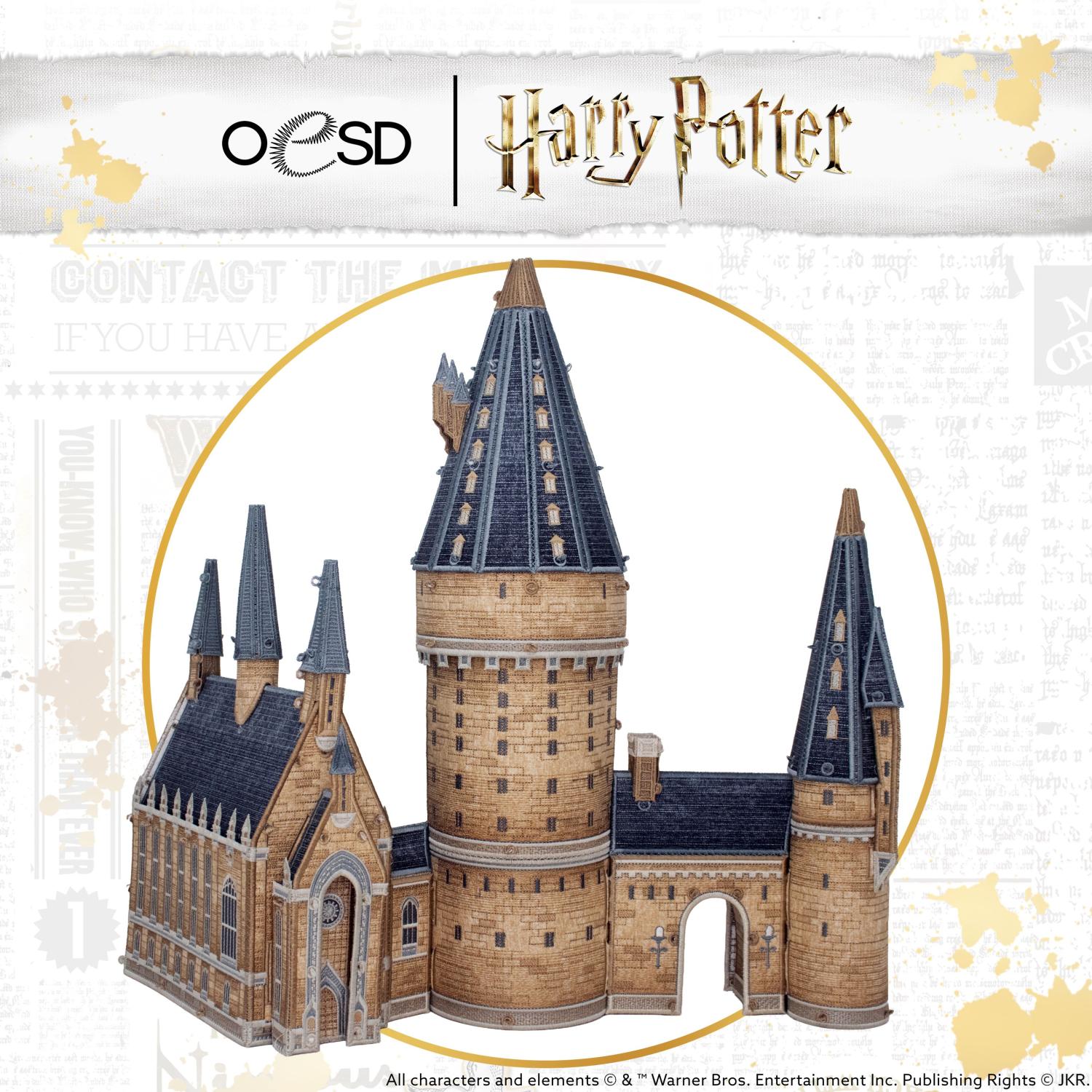 Harry Potter Freestanding Hogwarts Castle USB - Nebraska Quilt Company - PUB2502129