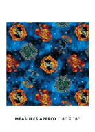 Harry Potter House Crests Blue - 1522355 - Benartex - Nebraska Quilt Company - F2502261