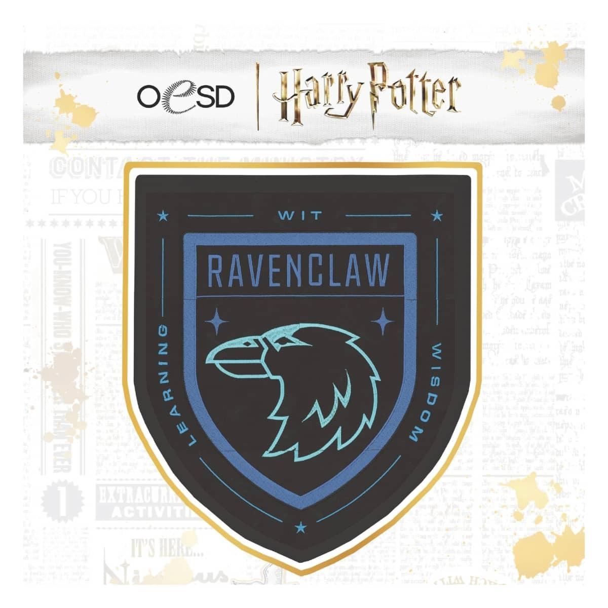 Harry Potter Ravenclaw Tiled House Banner USB - Nebraska Quilt Company - PUB2502192