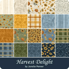 Harvest Delight Fat Quarter Bundle Multi 20 Pieces - Nebraska Quilt Company - PC260933
