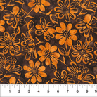 Heartland Daisy Toss Cedar Tan - 83174 - 38 - Banyan Batiks - Nebraska Quilt Company - F07576