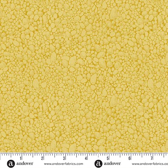 Heima Pebbles Buttercup Yellow - A - 1633 - Y - Andover Fabrics - Nebraska Quilt Company - F2501650
