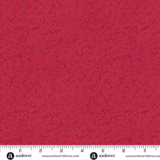Heima Pebbles Red Currant - A - 1633 - R - Andover Fabrics - Nebraska Quilt Company - F2501648
