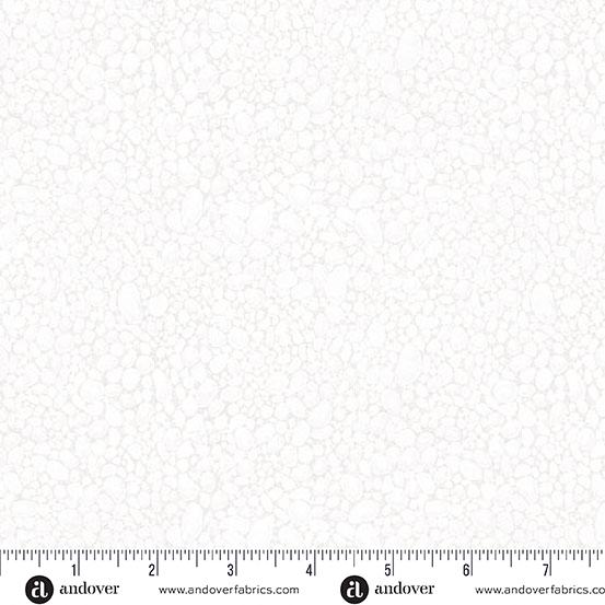 Heima Pebbles Snow White - A - 1633 - L - Andover Fabrics - Nebraska Quilt Company - F2501646