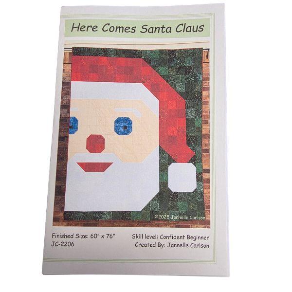 Here Comes Santa Claus Quilt Pattern - Nebraska Quilt Company - PUB261751