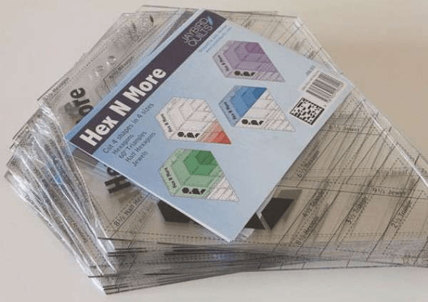 Hex - n - More Ruler by Jaybird Quilts - Nebraska Quilt Company - Hex - n - More Ruler by Jaybird Quilts