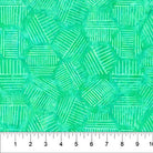 Hexies Aqua - 81700 - 71 - Banyan Batiks - Nebraska Quilt Company - F2402219