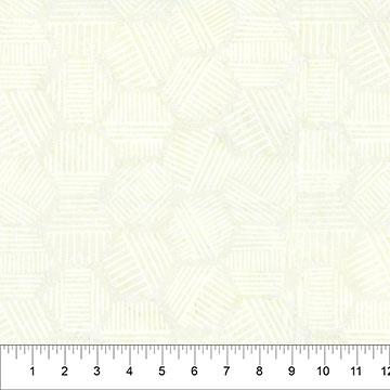 Hexies Cream - 81700 - 13 - Banyan Batiks - Nebraska Quilt Company - F251597