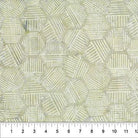 Hexies Khaki Tan - 81700 - 77 - Banyan Batiks - Nebraska Quilt Company - F251603