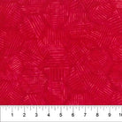 Hexies Lipstick Red - 81700 - 24 - Banyan Batiks - Nebraska Quilt Company - F06062
