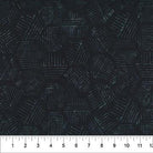 Hexies Onyx Black - 81700 - 99 - Banyan Batiks - Nebraska Quilt Company - F251607