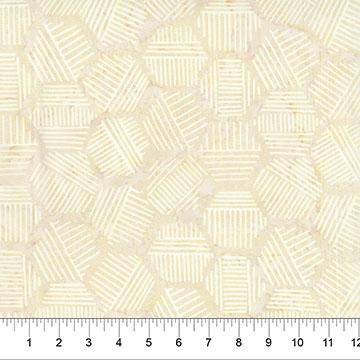 Hexies Rattan Tan - 81700 - 30 - Banyan Batiks - Nebraska Quilt Company - F251599