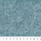 Hexies Steel Blue - 81700 - 40 - Banyan Batiks - Nebraska Quilt Company - F251602