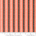 Hey Boo Boougie Stripe Stripes Soft Pumpkin - 5214 12 - Moda Fabrics - Nebraska Quilt Company - F08250