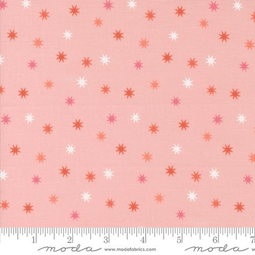 Hey Boo Practical Magic Stars Blenders Star Bubble Gum Pink - 5215 13 - Moda Fabrics - Nebraska Quilt Company - F08253