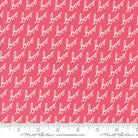 Hey Boo Text and Words Love Potion Pink - 5212 14 - Moda Fabrics - Nebraska Quilt Company - F08239