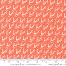 Hey Boo Text and Words Soft Pumpkin - 5212 12 - Moda Fabrics - Nebraska Quilt Company - F08238