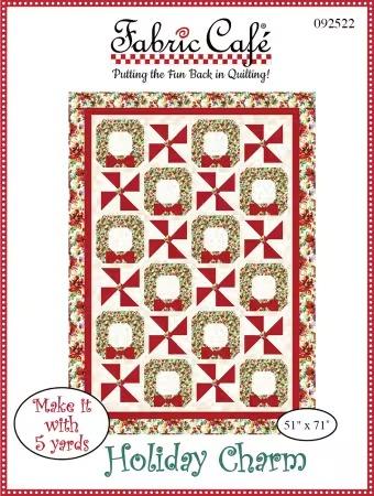 Holiday Charm 5 - Yard Quilt Pattern - Nebraska Quilt Company - PUB2502208