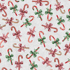 Holly Jolly Candy Canes Gray - 31163 - K - QT Fabrics - Nebraska Quilt Company - F2403144