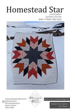 Homestead Star Pattern - Nebraska Quilt Company - PUB09144