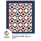 Honeycomb Quilt Kit Featuring Various Batiks - Nebraska Quilt Company - K261805