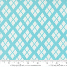 Honeyed Horizon Diamonds Plaid Sky Aqua - 47015 19 - Moda Fabrics - Nebraska Quilt Company - F260831