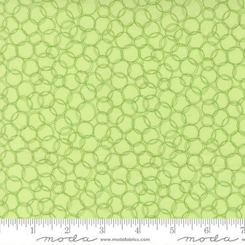 Honeyed Horizon Loopsy Loop Honeydew Green - 47017 16 - Moda Fabrics - Nebraska Quilt Company - F260834