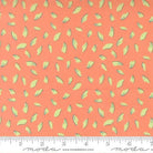 Honeyed Horizon Scattered Leaves Guava Orange - 47013 15 - Moda Fabrics - Nebraska Quilt Company - F260816