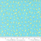 Honeyed Horizon Scattered Leaves Sky Aqua - 47013 19 - Moda Fabrics - Nebraska Quilt Company - F260817