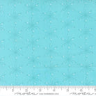Honeyed Horizon Star Speck Geometric Flower Sky Aqua - 47014 19 - Moda Fabrics - Nebraska Quilt Company - F260821