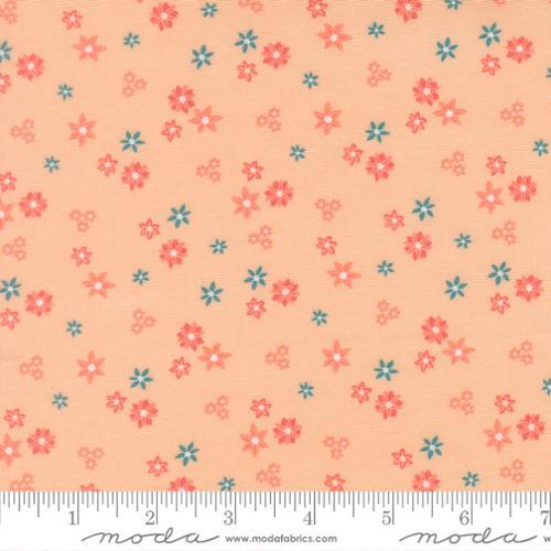 Honeyed Horizon Sweet Trio Sweet Pastel Peach - 47012 12 - Moda Fabrics - Nebraska Quilt Company - F260812