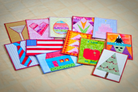 Hooped Post Cards - CD Media - Nebraska Quilt Company - PUB08274