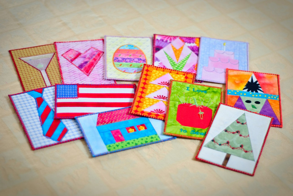 Hooped Post Cards - CD Media - Nebraska Quilt Company - PUB08274