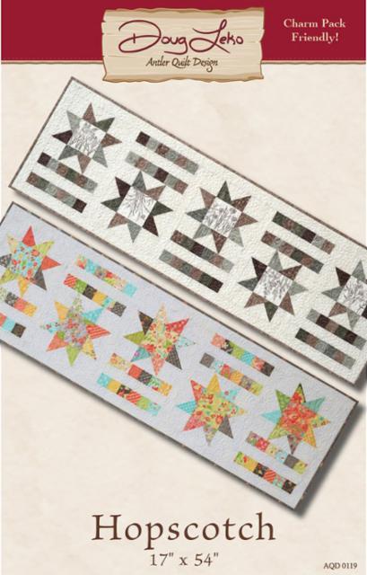 Hopscotch Table Runner Pattern - Nebraska Quilt Company - PUB30348