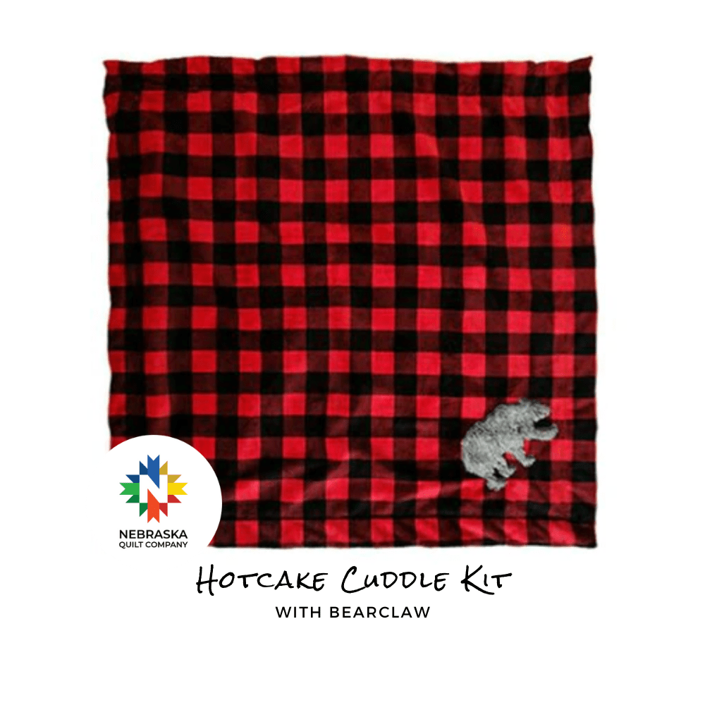 Hotcake Cuddle Kit Bearclaw - Nebraska Quilt Company - K03661